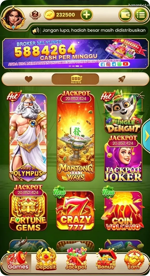 kamartoto Preview - Resmi Unduh